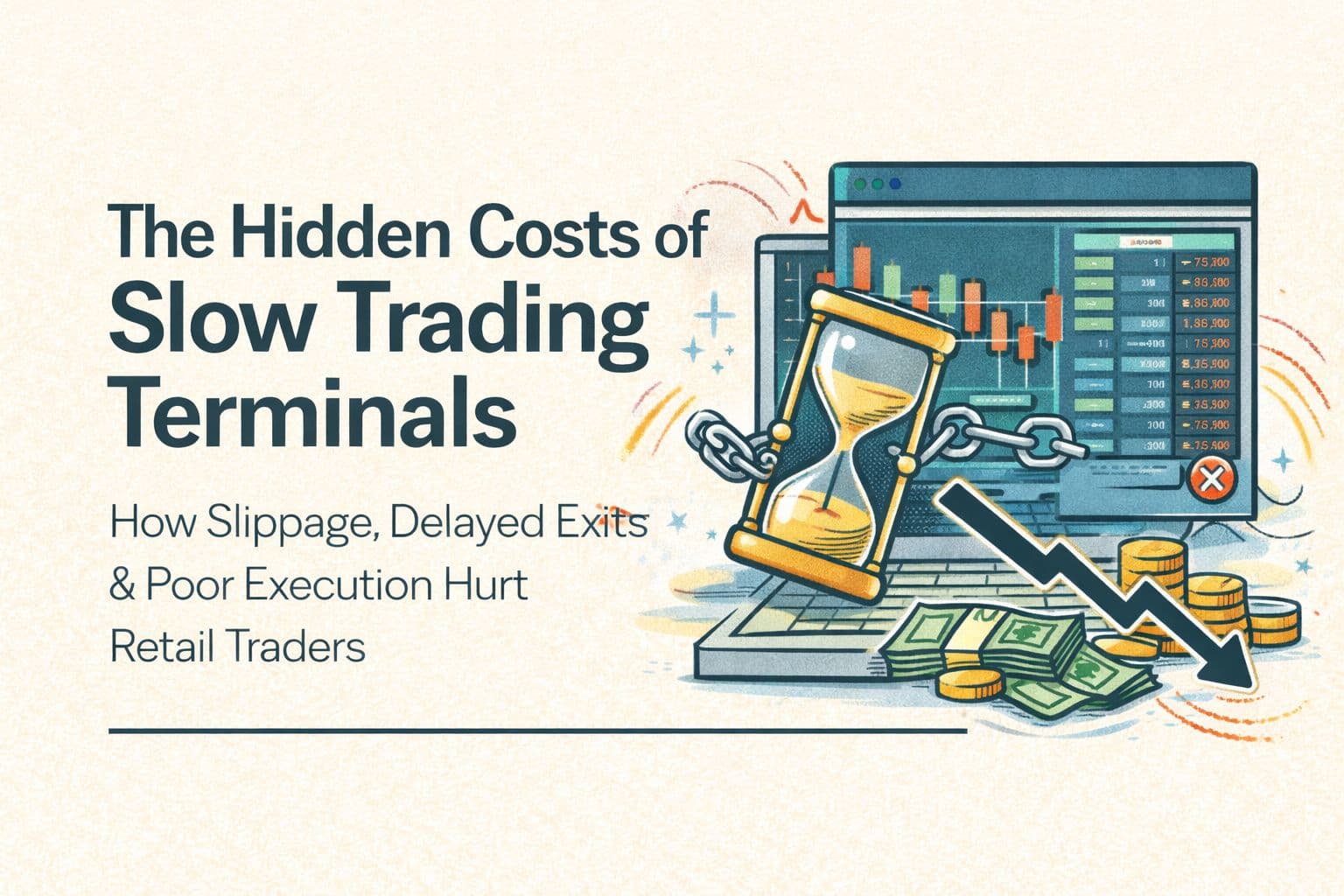 The Hidden Costs of Slow Trading Terminals: How Slippage, Delayed Exits & Poor Execution Hurt Retail Traders